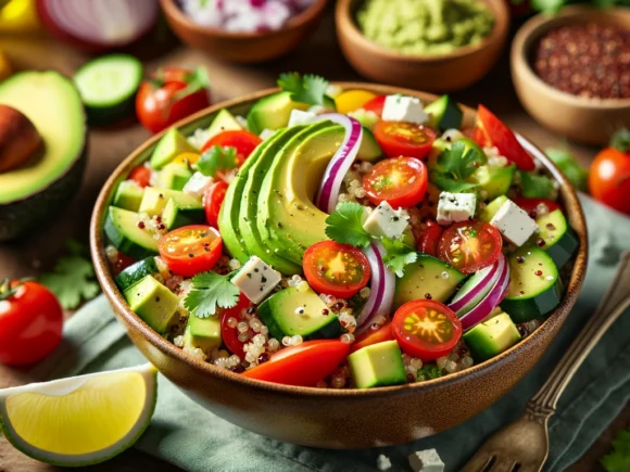 Ensalada de Quinoa y Aguacate Ecológico